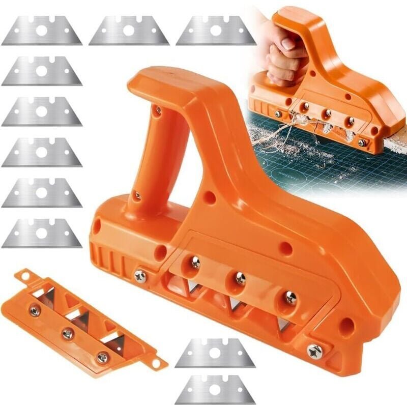 Thumbnail - YMYNY Trockenbauhobel, Trockenbauschneider, Trockenbauhobel, 45° und 60° Kantenschneider, Manueller Trockenbauhobel, mit...