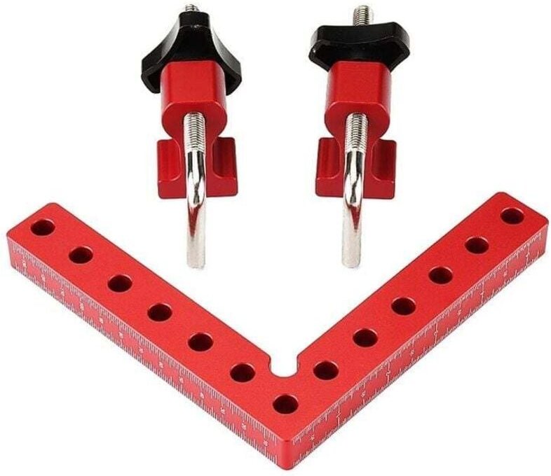 90-Grad-Winkelklemme, rechtwinklige Klemme aus Aluminiumlegierung, 160 mm 90-Grad-Winkelklemme, Metallschweißwerkzeug