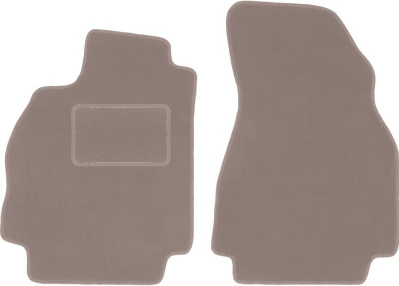 Beige Vordermatten für: Renault Megane II Fließheck (2002-2008)