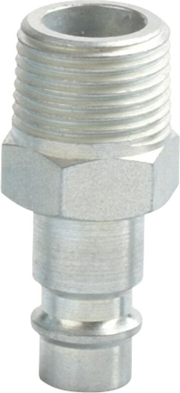 Jwl Euro Druckluft Stecknippel aus Stahl mit Außengewinde 1/2'