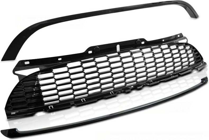Grill mini cooper 10-14 R56/57/55 jcw style schwarzglänzend