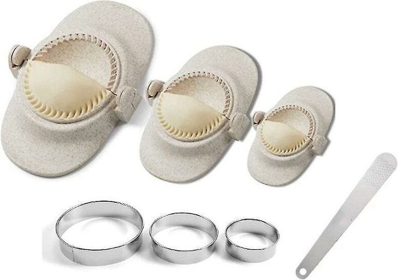 Knödelformer, Empanadas-Pressform-Set mit Teigschneider, Knödelform-Set und Ausstecher für P