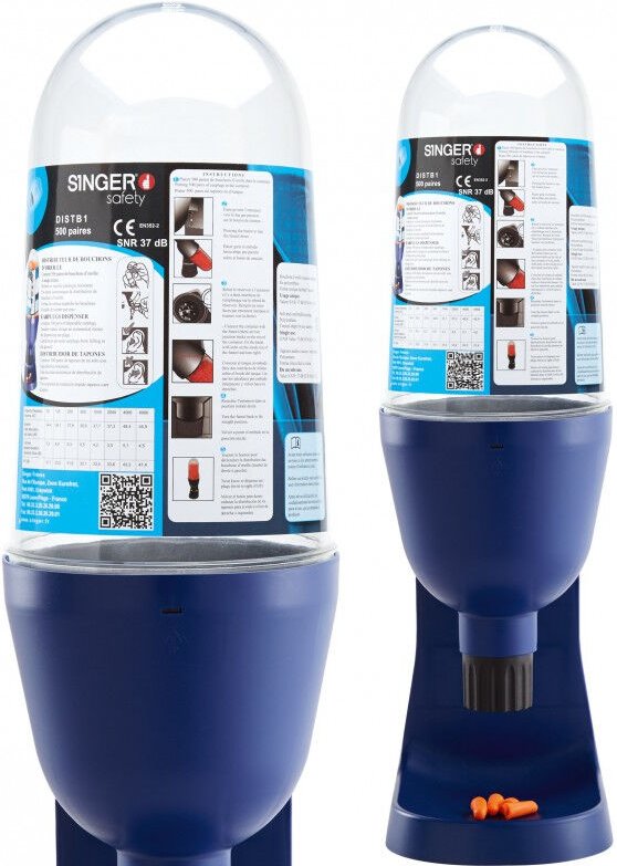 Gehörschutzstöpselspender für das PU-Modell HGB03O Singer distb