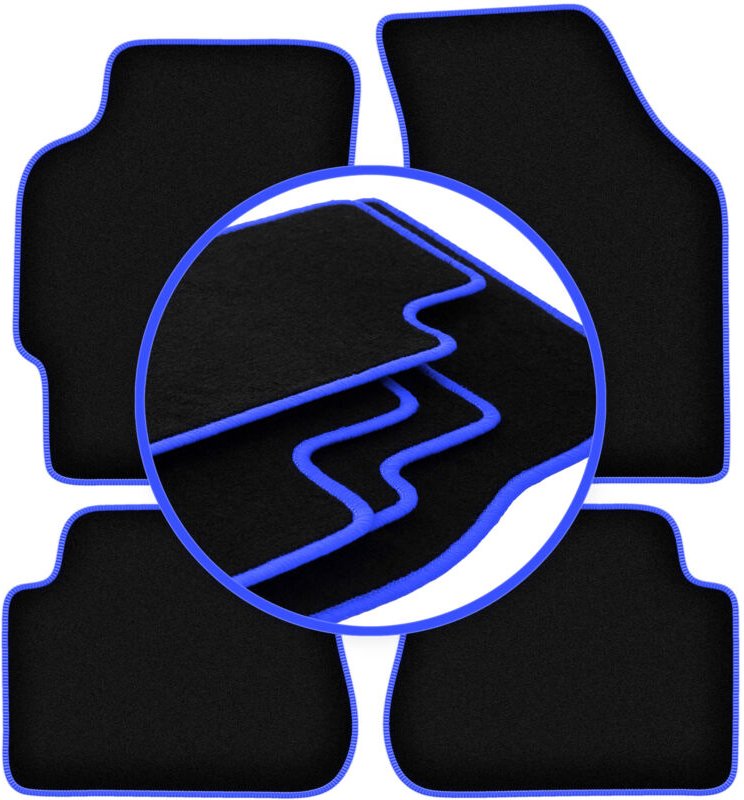 CARLUX-BLUE Automatten für: Kia Shuma Limousine (1997-2004)