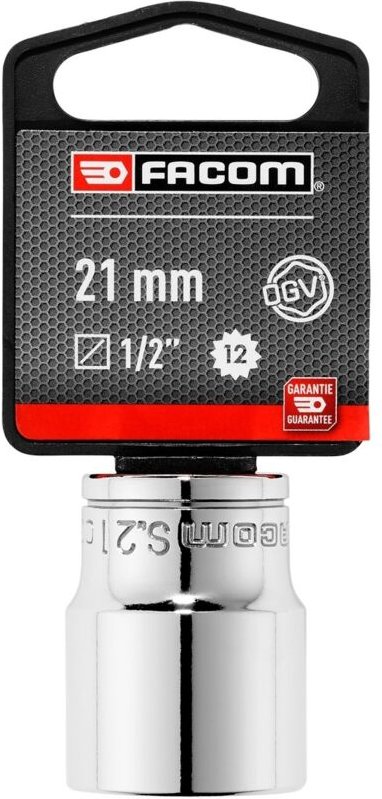 FACOM Steckschlüssel 1/2 12-Kant 21 mm, SB