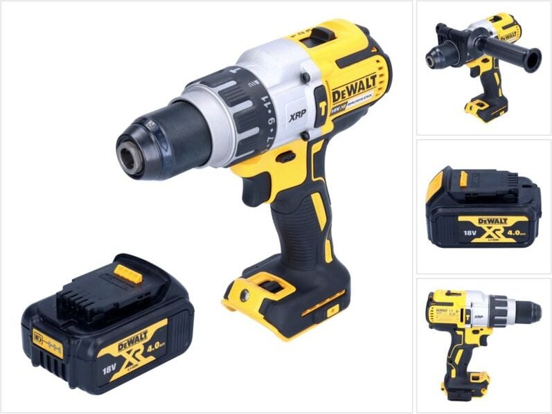 Dcd 996 n Akku Schlagbohrschrauber 18 v 95 Nm Brushless + 1x Akku 4,0 Ah - ohne Ladegerät - Dewalt