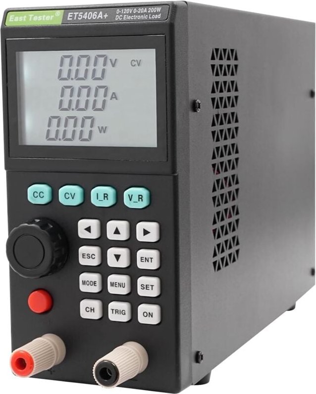 ET5406A+ 200 W elektronischer Lasttester, programmierbarer DC-Lastdetektor, USB-Strom- und Spannungstester für Stromvers...