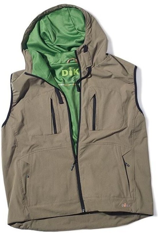 Arbeitsweste mit kurzen Ärmeln, mit Reißverschluss, Kapuze GOLD Mastic XL