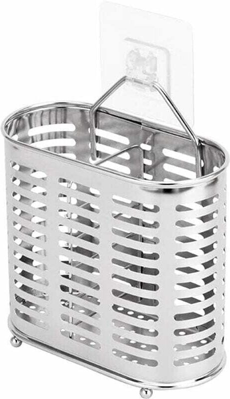 Thumbnail - Shining House - orte-Chopsticks Edelstahl-Geschirr-Abtropfgestell, Besteck-Trocknungs-Organizer, Mehrzweck-Wandbehang fü...