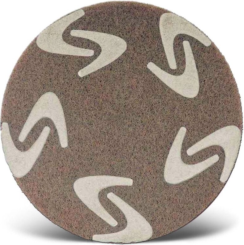 Thumbnail - Pads Thunderpad, 406 mm, f. Einscheibenmaschinen, Nylon (1 Stk.) Step 1 (schwarz) - Menzer
