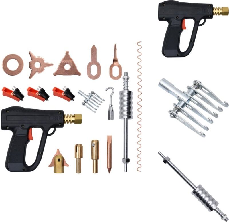 Vidaxl - 67-tlg. Ausbeulspotter-Set - Autoreparatur - Dellenentfernung - Ausbeuler Set - Blechschaden Reparatur - Fahrze...