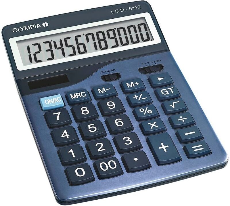 Olympia - LCD-5112 Taschenrechner, blau