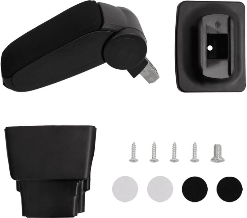 Auto-Armlehne Schwarz 16x32x(35-50,5) cm abs vidaXL