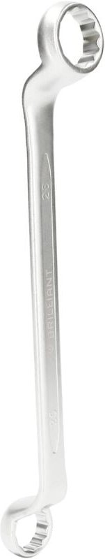 Brilliant Tools - Doppel-Ringschlüssel, gekröpft, 25 x 28 mm