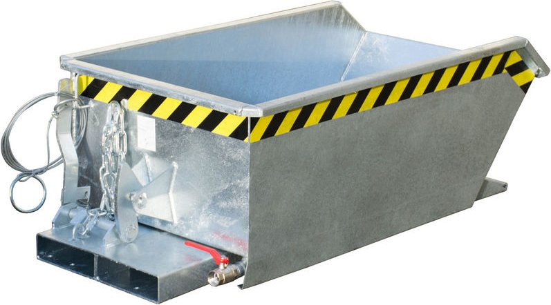 Bauer Mini-Spänebehälter SMGU 230, feuerverzinkt