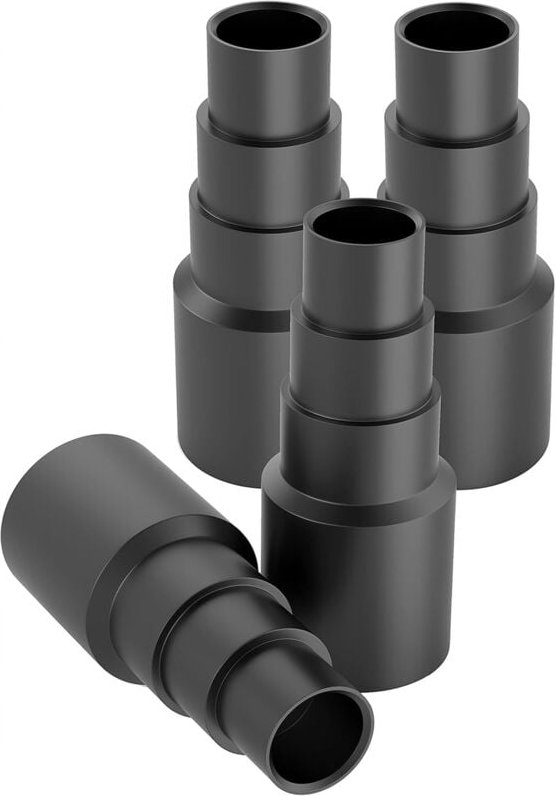4 Stück Vakuumschlauchadapter, Vakuumschlauch-Endanschlussadapter für Universal-Shop-Staubsauger