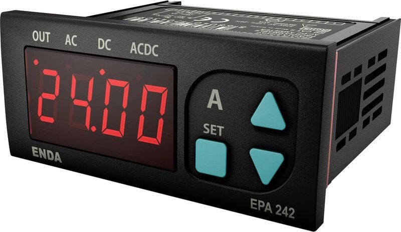 Enda - EPA242-R-230 Digitales Einbaumessgerät ±5 a/ac/dc