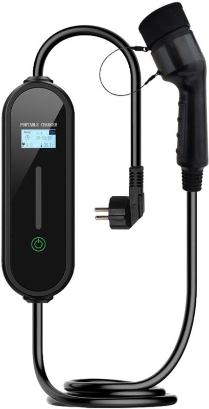 Thumbnail - 12M EV-Ladegerät 3,6 kW-1,5 kW 16A13A10A8A Typ 2 tragbare Elektroauto-Ladestation, umschaltbarer Strom, Hybridauto, einp...