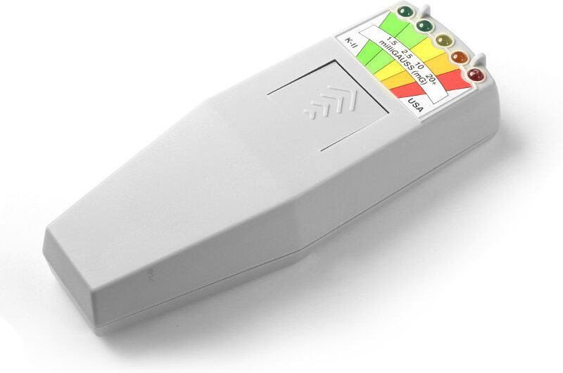 Fitags - Tragbarer LED-EMF-Detektor, elektromagnetisches Feld, Geisterjagd-Tester, paranormale Ausrüstung, 50 Hz – 20.00...