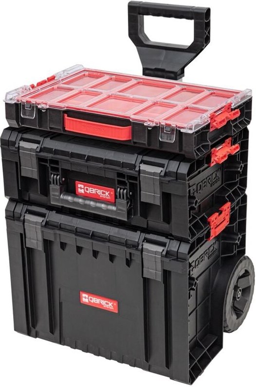 Pro Set 4 Werkzeugwagen Set + pro Cart 2.0 + pro Technician Case 2.0 + pro Organizer 100 450 x 390 x 690 mm 45 l IP54 - ...
