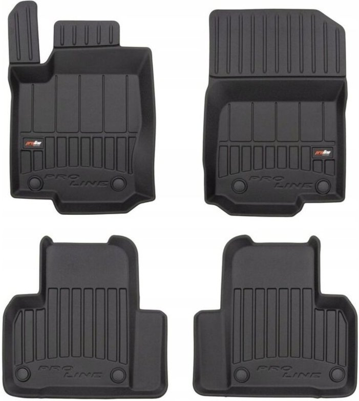 Gummimatten und Fußmatten Mercedes GLE W166 2011-2018 3D Mulde