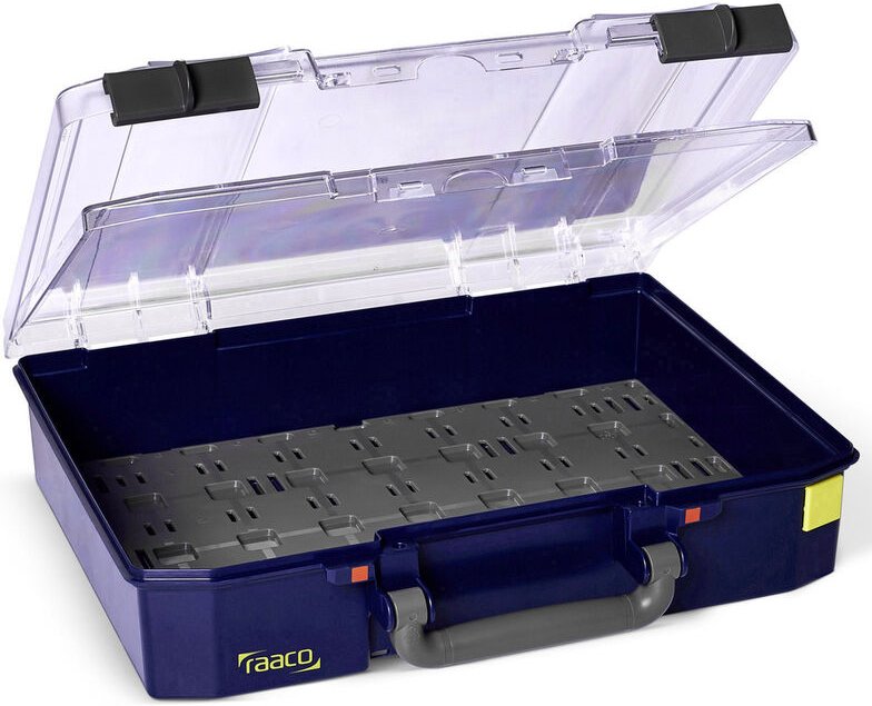 raaco CL-LMS 80 4x8-0/DL Sortimentskoffer (B x H x T) 337 x 69 x 278 mm Inhalt 1 St.