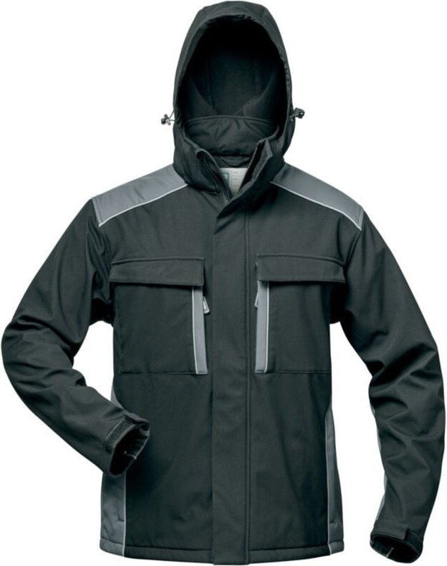 Softshelljacke Posen Gr.M schwarz/grau Elysee