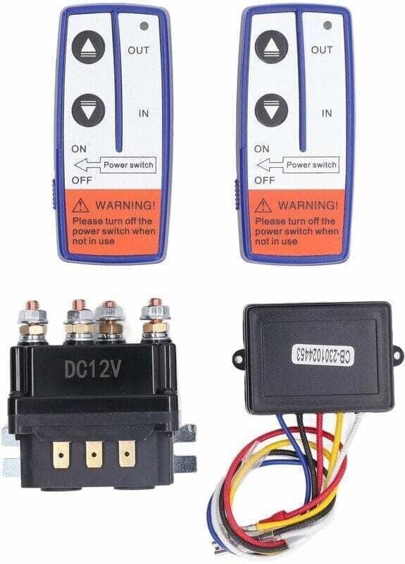 XVX - 12 v 250 a Windenrelais-Kit mit Fernbedienungsrelais-Schützschalter für Industriefahrzeuge