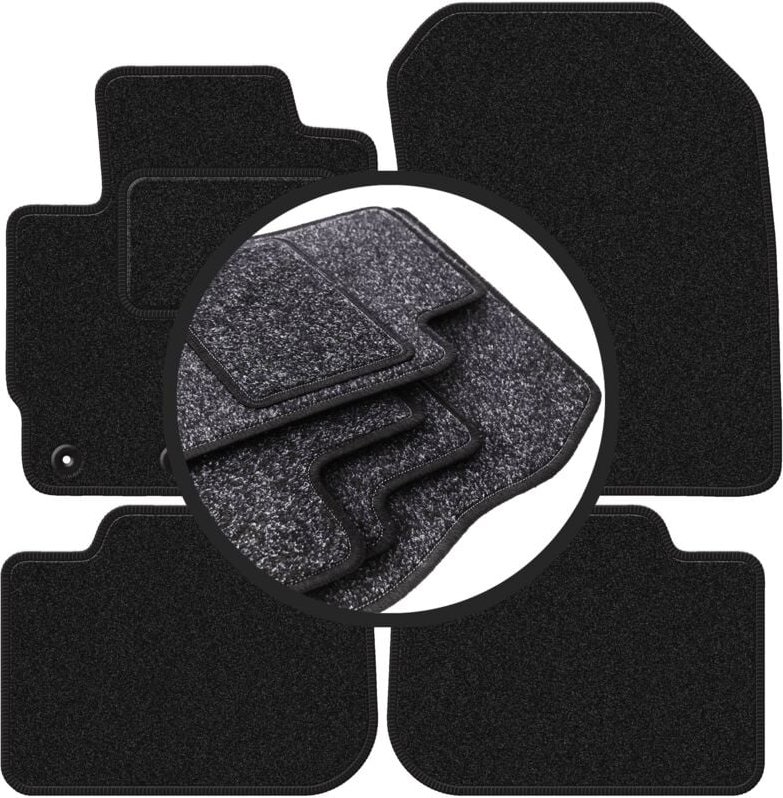 ANTHRA Autofußmatten für: Mitsubishi Colt VII Fließheck (2008-2012)