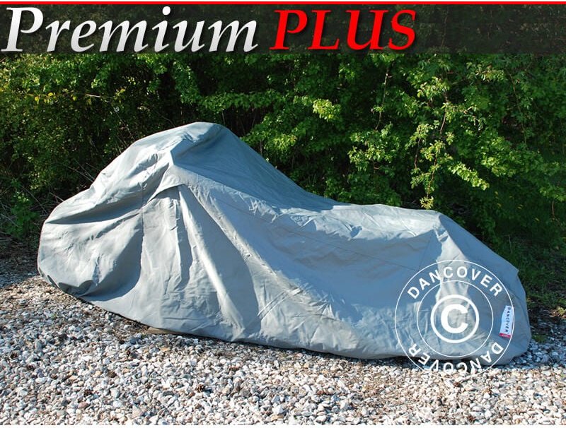 Motorradplane Abdeckplane, Grau