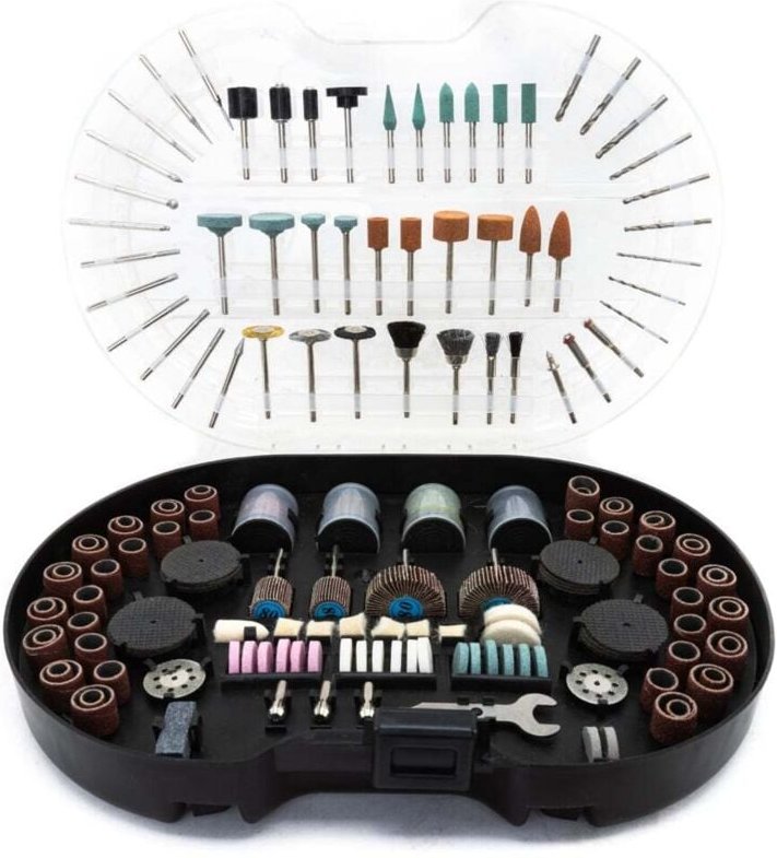 Thumbnail - Trendline - Zubehör-Set zu Minitools 276 teilig Schleifset Stabschleifer Drill