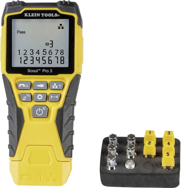 Klein Tools - Kabeltester VDV501-851 Scout Pro 3 Audio/Video, Netzwerk, Telekommunikation