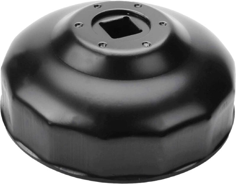 Tlily - 76mm 14 Flöten Auto Öl Filter Kappe Typ Schlüssel Remover-Tool mit 3/8 Zoll Stick Buchse für