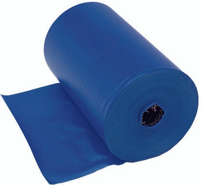 25m Rohrabdeckbandage - Farbe blau nicht klebende elastische PVC-Rolle - Idrhaus