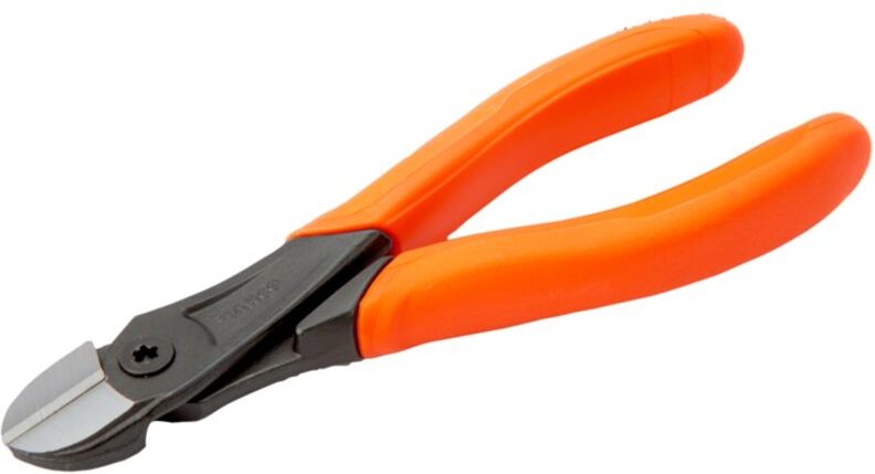 Hochleistungs-Seitenschneider mit Ein-Komponenten-Griff, phosphatiert, 200 mm, Industrieverpackung - Bahco