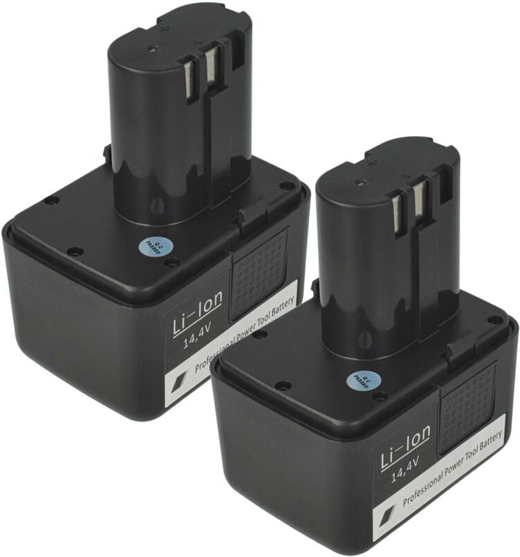 Vhbw - 2x Akku Ersatz für Würth G14 für Werkzeug, Blindniet-Setzgerät (2000 mAh, Li-Ion, 14,4 v)