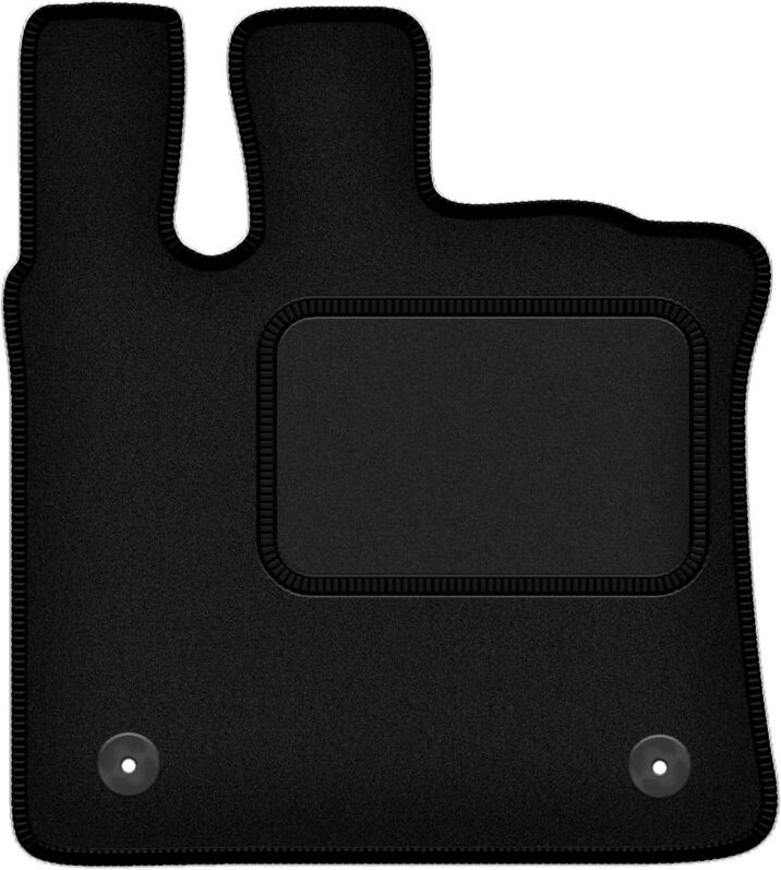 Fahrermatte schwarz für: Renault Captur II Crossover (2020-)