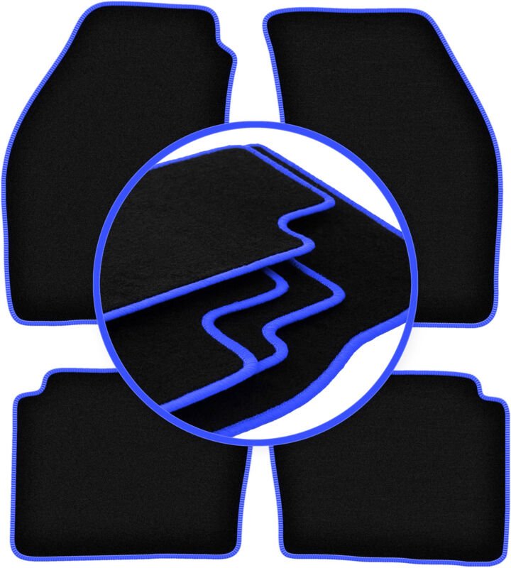 CARLUX-BLUE Autofußmatten für: Suzuki Baleno I Fließheck, Limousine, Kombi (1995-2007)
