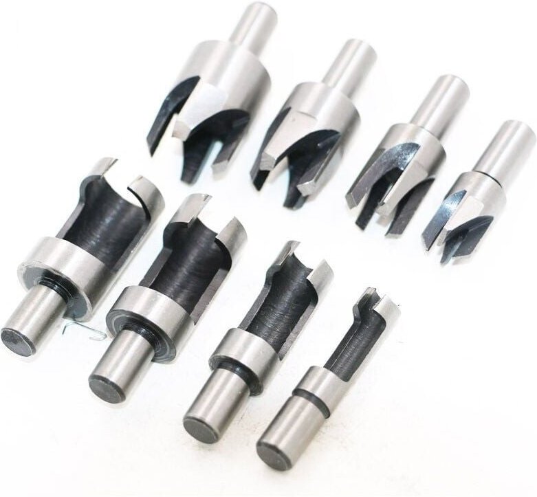 Alovez - stücke Holz Stecker Cutter Holz Stecker Bohrer Dübel Bohrer Schneiden Werkzeug