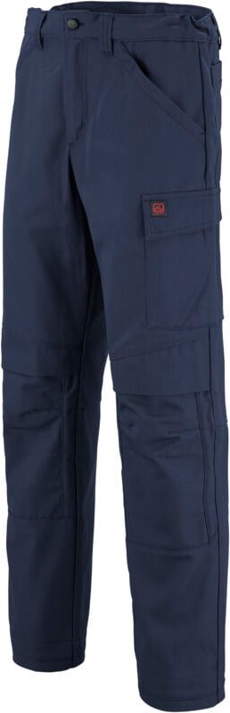 Thumbnail - Basalt-Hose Aus Baumwolle/ Polyester Dunkelblau 3xl - Fr(60-62)