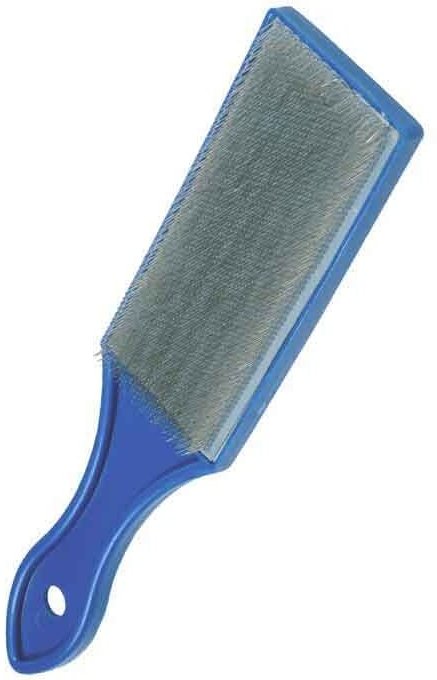 Mota - Stahlbürste mit Kunststoffgriff für Feilen Werkzeuge 39678