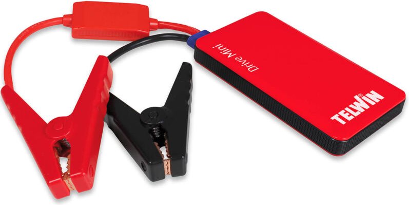 Telwin 829563 Tragbares Notladegerät Starter Mini USB-C/A 12V 1000A