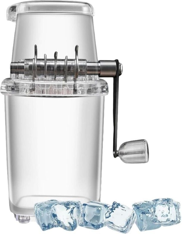 Manueller Eiscrusher, Eiscrusher, Crushed Ice-Maschine, Barzubehör Manueller Eiscrusher, Manueller Crusher, für Bar, Coc...