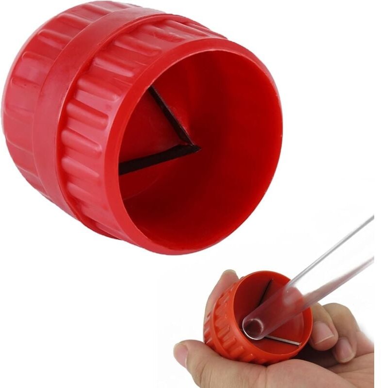 Rohrentgrater, 2 in 1 Kupferentgrater, Rohrentgrater Werkzeug, Universal Rohrentgrater, Innen und Außen Reibahle, Univer...