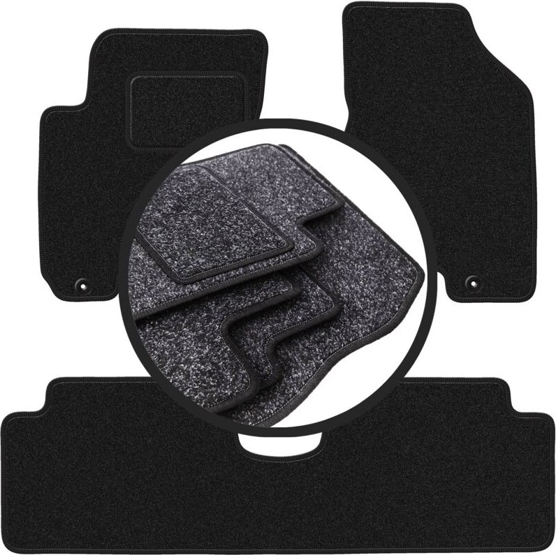 ANTHRA Autofußmatten für: Kia Sportage II SUV (2004-2010)