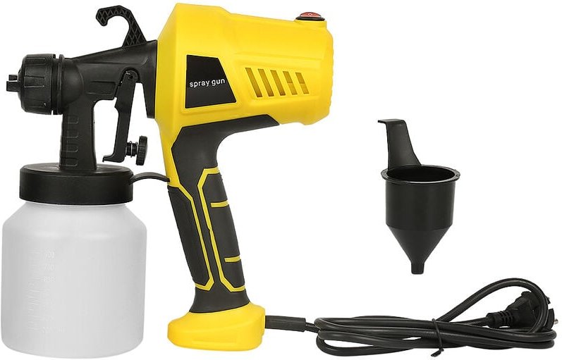 Elektrische Spritzpistole Farbsprühsystem Desinfektionsmittel Wasser Alkohol Spray gelb