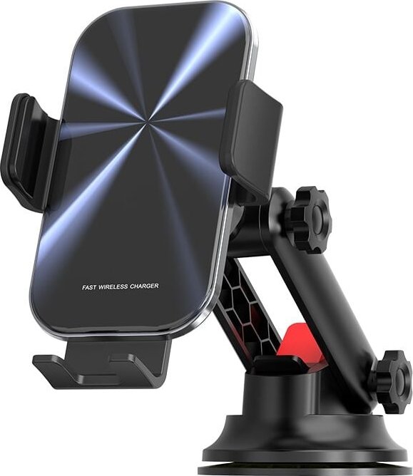 Kfz-Ladegerät-Halterung, Lüftungsschlitz/Karte/Windschutzscheiben-Klemmsystem, 360-Grad-Anpassung