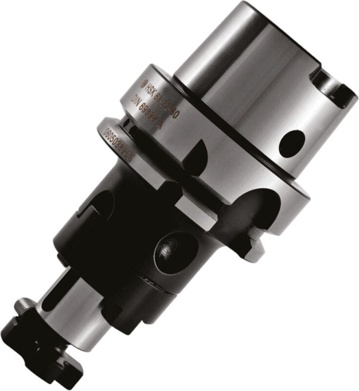 Kombi- Aufsteckfräserdorne hsk-a 63 22 mm A=60 mm