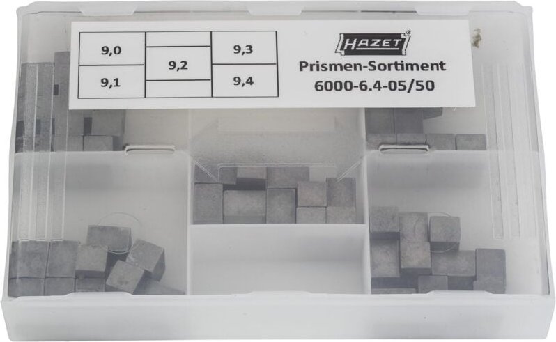 Hazet Prismen-Sortiment 9,0 / 9,1 / 9,2 / 9,3 / 9,4 mm, 6000-6.4-05/50