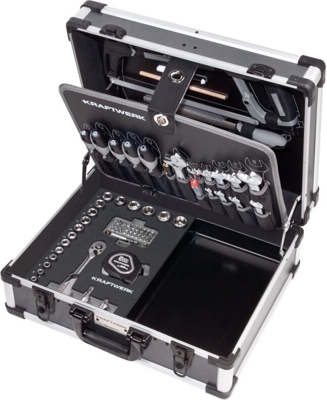 Kraftwerk - Werkzeugkoffer B147, 3/8', 97-tlg. ohne Powertool